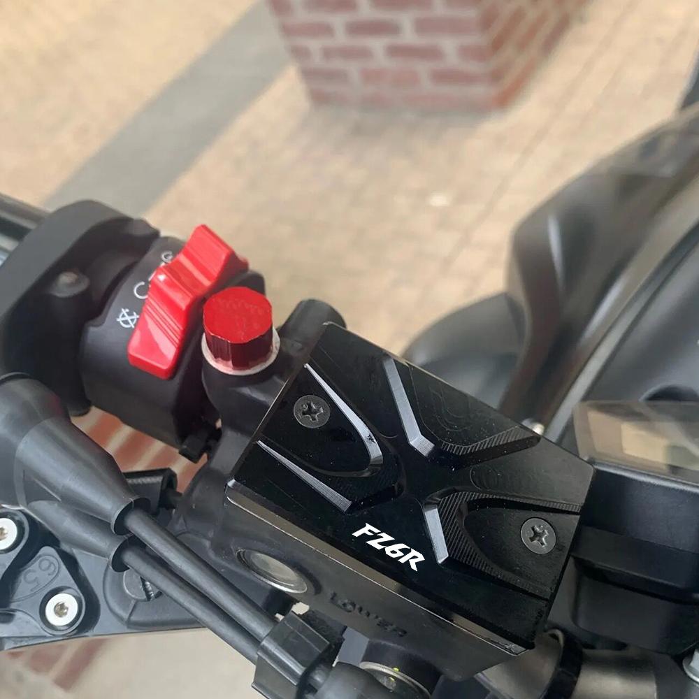 Для Yamaha FZ6R Fazer FZ6 R FZ 6R 2017 2016 2015 2014 2013 FZ6R 2009-2017 мотоциклетный передний бачок тормозной жидкости, масляная крышка