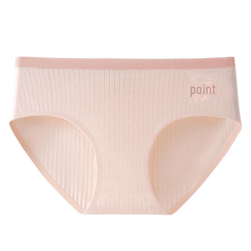 Women's Pure Cotton Seamless Mid-Waist Triangle Shorts - Summer 2024 Collection