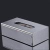 Stainless Steel Rectangular Tissue Box Holder for Bathroom & Vanity | Modern Paper Dispenser