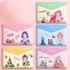 MINISO Мультяшный Стич Карман-файл А4 Большой вместимости Папка для хранения бумаги Школьные принадлежности Офисные принадлежности Детские рождественские подарки