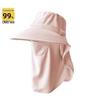 Women's Summer Sun Hat with Breathable Face Mask & Neck Protector, Anti-UV Outdoor Protection