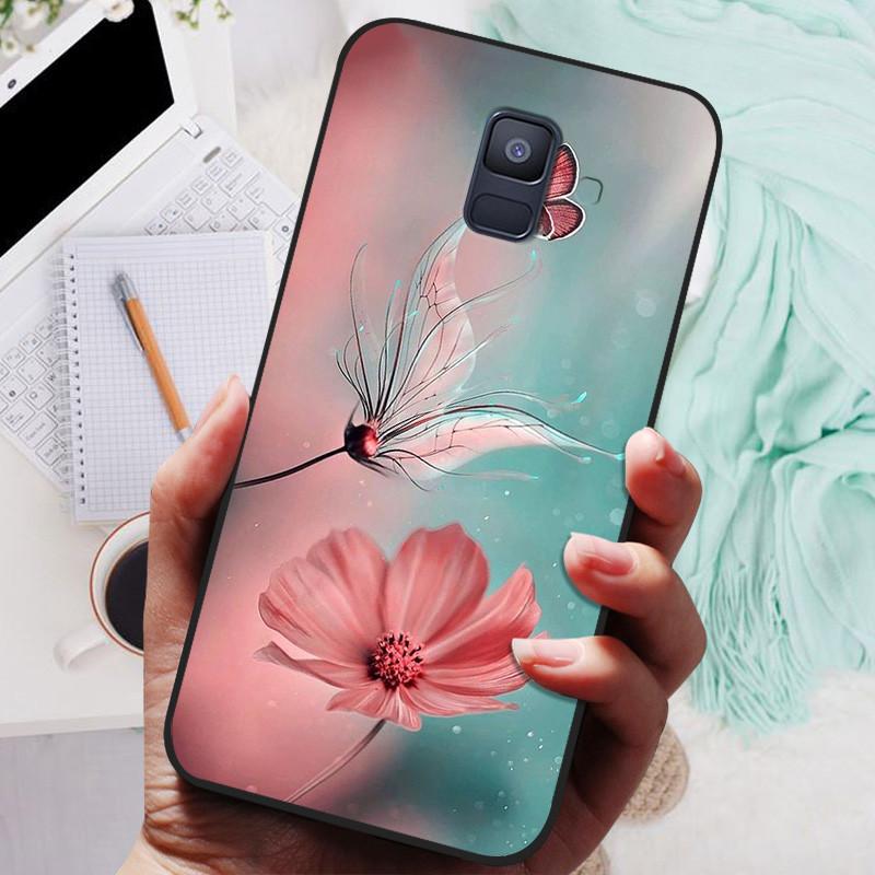 Для Samsung Galaxy A8 Plus 2018 Чехол Черная Крышка Лев Волк Силиконовые Мягкие Задние Чехлы Для Samsung A8 2018 A530 A530F Чехол для телефона
