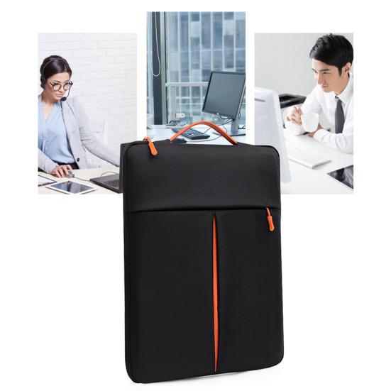 Брызгозащищенный чехол для ноутбука, чехол для ноутбука с ручкой, мягкая подкладка, водонепроницаемая универсальная сумка для хранения ноутбука