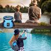 Outdoor Collapsible Bucket Basin Folding Bucket Water Tank Fishing Bucket Travel Camping Hiking Fishing Gardening Water Bucket Fishing Bag