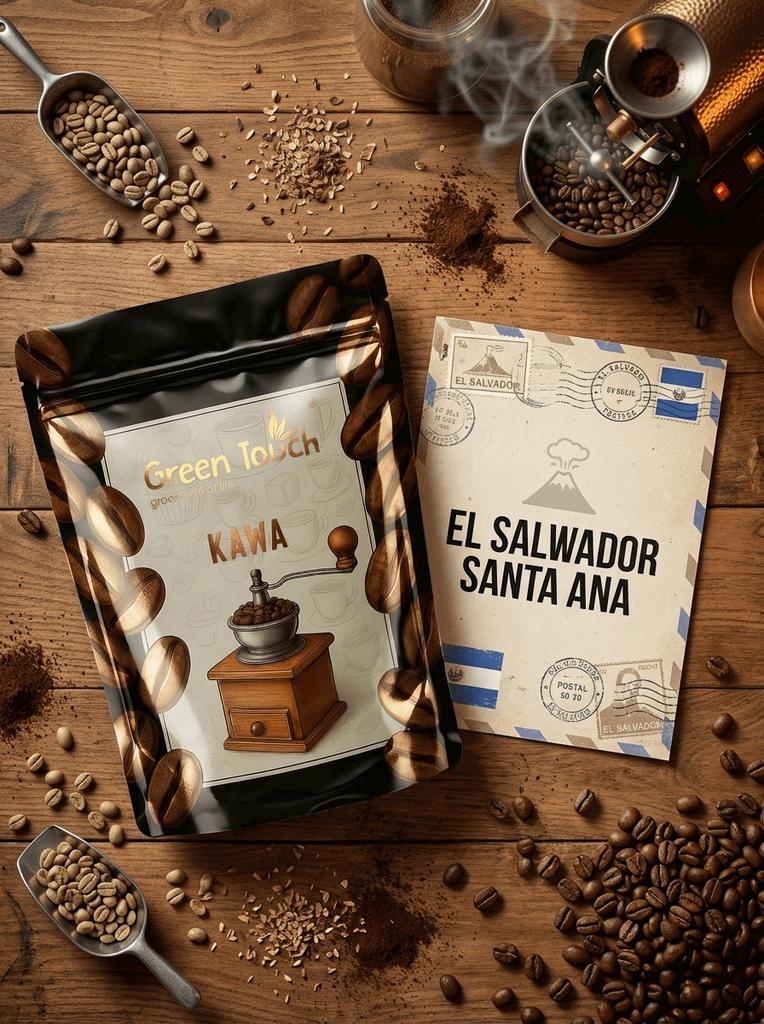 Kawa Ziarnista El Salwador Santa Ana 100% Arabica 200 G Green Touch