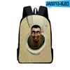 Toilet Skibidi Character School Bag With Lightweight Polyester Lining Kids For