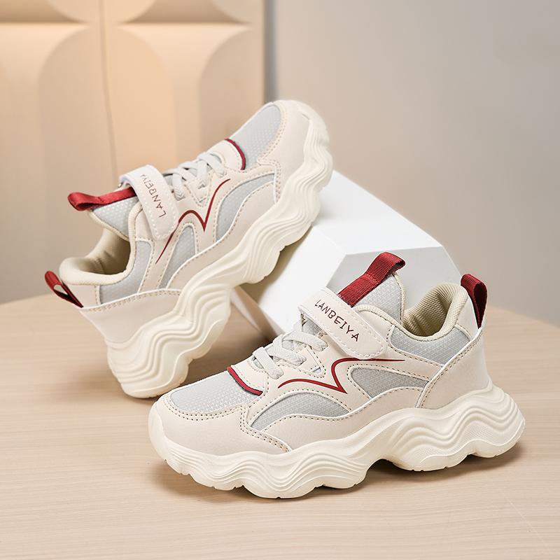 Детская мода Four Seasons Дышащая повседневная обувь для детей Бег Спорт Студенты Девочки Трендовые удобные кроссовки для спортзала