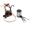 Brushless Motor 3500KV Waterproof Fast Heat Dissipation Overheating Protection RC Motor with 80A