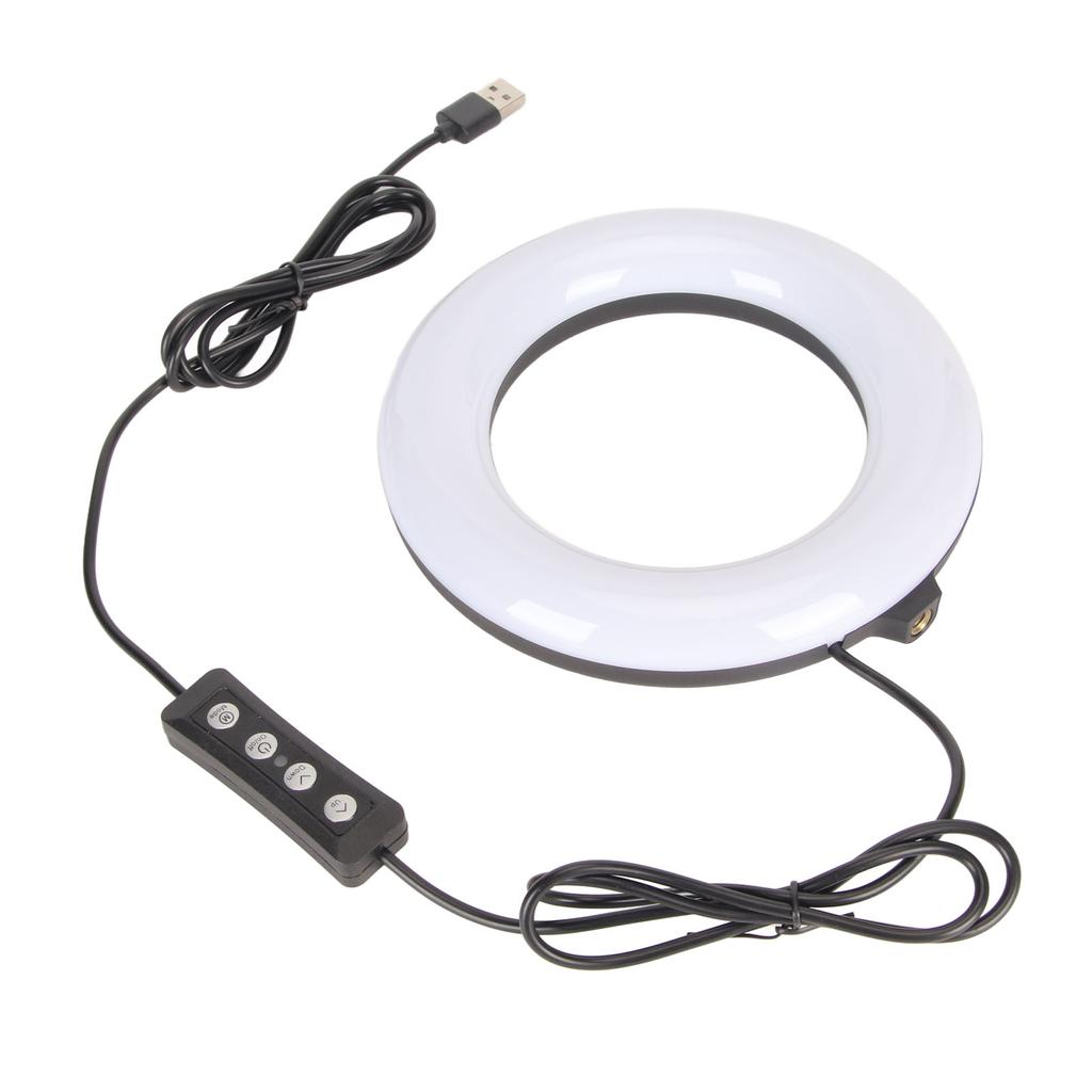 Video Conference Lighting Kit with Power Clip 3 Color Temperatures 2700 To 6500K LED  Light Cl