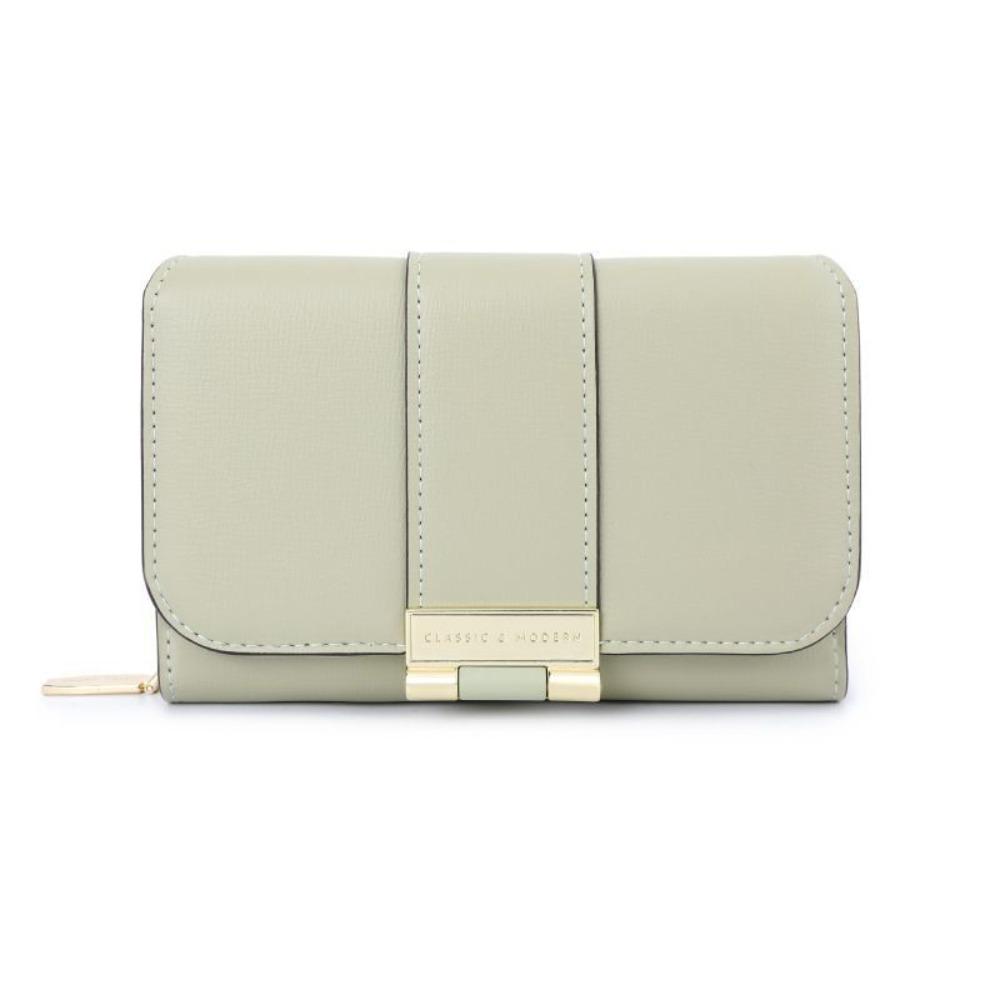 Складной короткий кошелек из ПУ кожи на молнии, женский держатель для карт, водонепроницаемый кошелек-трифолд, подарок