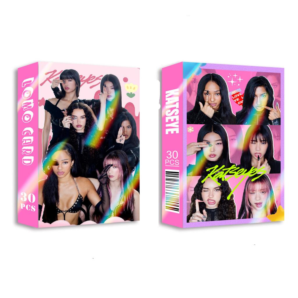 57x86mm Korean Girl Group Star Lomo Card Postcards