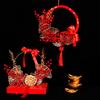 Chinese Style Wedding Props Garland Door Decoration New Year'S Home New Year'S Eve Red Fruit Window Decoration Pendant
