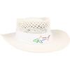 Greg Norman Signature Straw Hat Greg - White