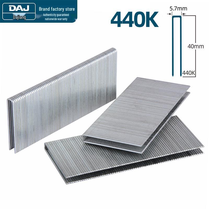 Pneumatic F30 Straight Nail Gun for Woodworking, Compatible with F10-F50 Strip Nails