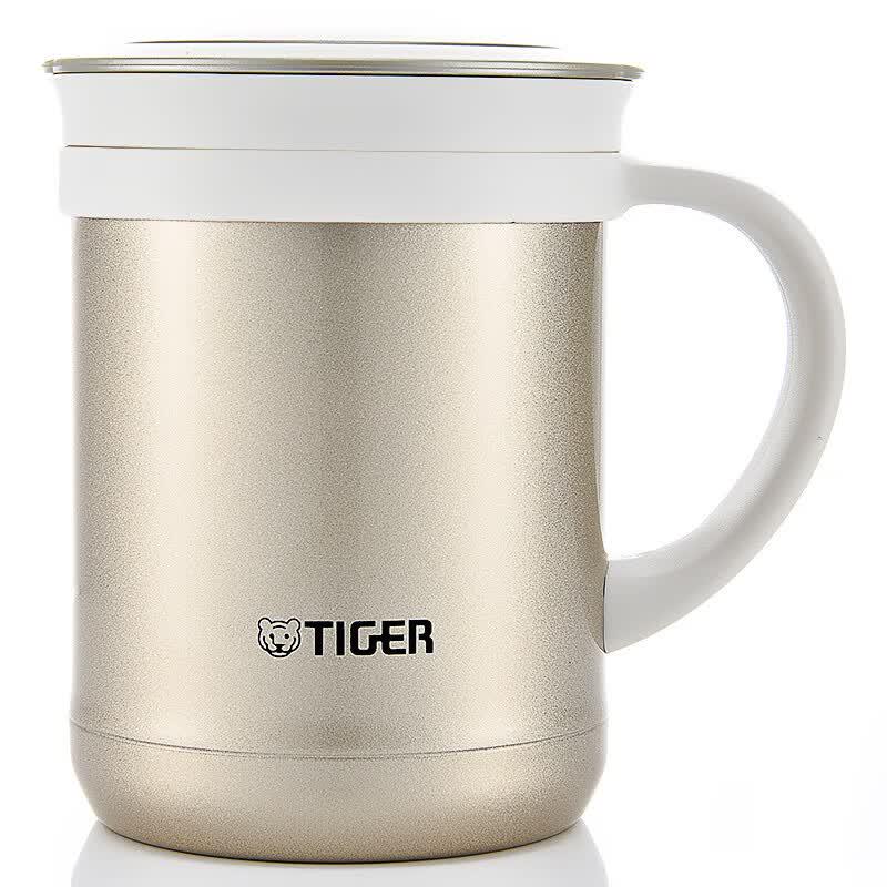Tiger Stainless Steel Office Mug with Tea Filter