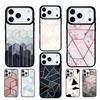 Мраморный геометрический чехол для мобильного телефона Совместим с IPhone 17 16 15 14 13 12 11Pro Max 17 Air cover