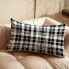 Classic Plaid Geometric Throw Pillow Covers Suitable For Sofa Bedroom Car Pillow Cover Cushion Rectangular Back Cushion