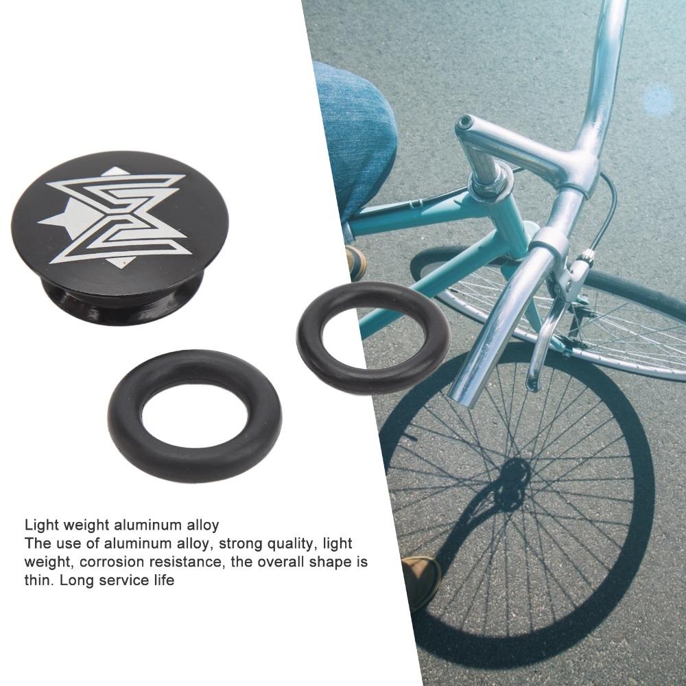 Aluminum Alloy Bike Crankset Dust Cover With Rubber Rings Crank Arm Dust Cover for Bike Crankset