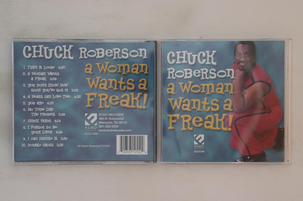 CD ЧАК РОБЕРСОН - Женщина хочет фрика ECD1055 Ecko Records 2003 США Соул/Фанк Б/У