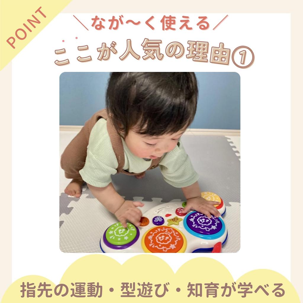 Игрушка Королевский Бьющийся Детский Барабан Игрушка Развивающая Длительная Игра Игрушка для Младенцев и Детей Звук Портативная Музыка Мелодия Функция (Образовательный / Чувствительный)