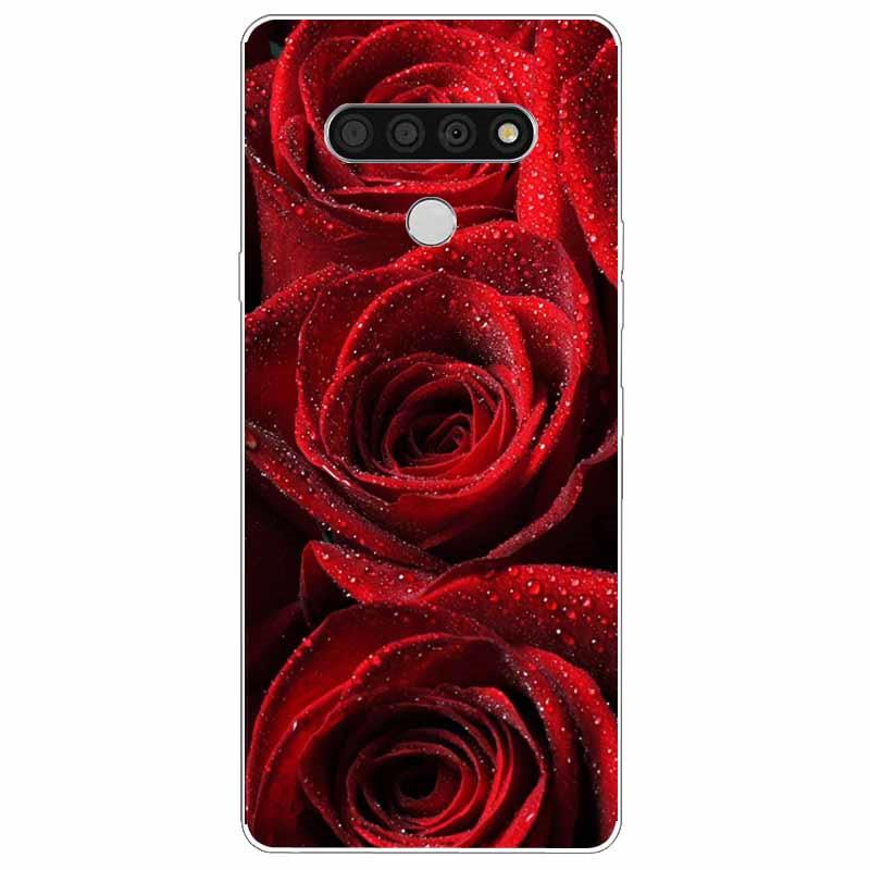 Мягкий чехол с принтом для LG K51 K61 V50 V60 Thinq, милый силиконовый чехол-котик для LG K61 V50 Thinq, чехлы K 61, противоударная оболочка-сумка