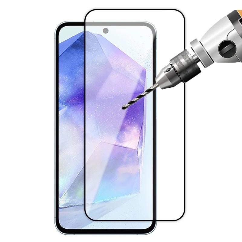 A05S A05 A15 A25 A35 A55 полное покрытие закаленное стекло для Samsung Galaxy A05 A05S A15 A25 A35 A55 5G 4G Защитная пленка для экрана телефона