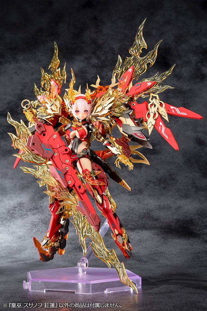 Kotobukiya Megami Device Императрица Сусаноо Гурен Высота 220 мм Масштаб пластиковая модель приблизительно. 1/1