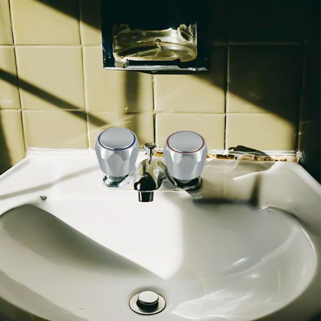 2 шт. Ручка крана пластиковый материал сменные верхние крышки головки