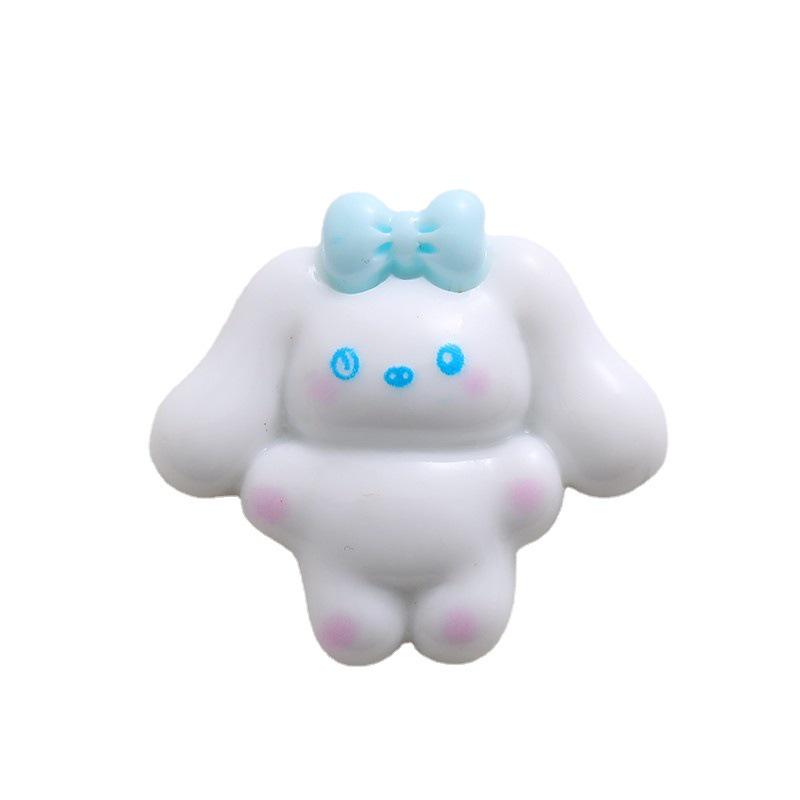 Смоляные аксессуары Sanrio с мультяшными персонажами: Милые наклейки на телефон, Заколки для волос, Магниты на холодильник, Пряжки для обуви