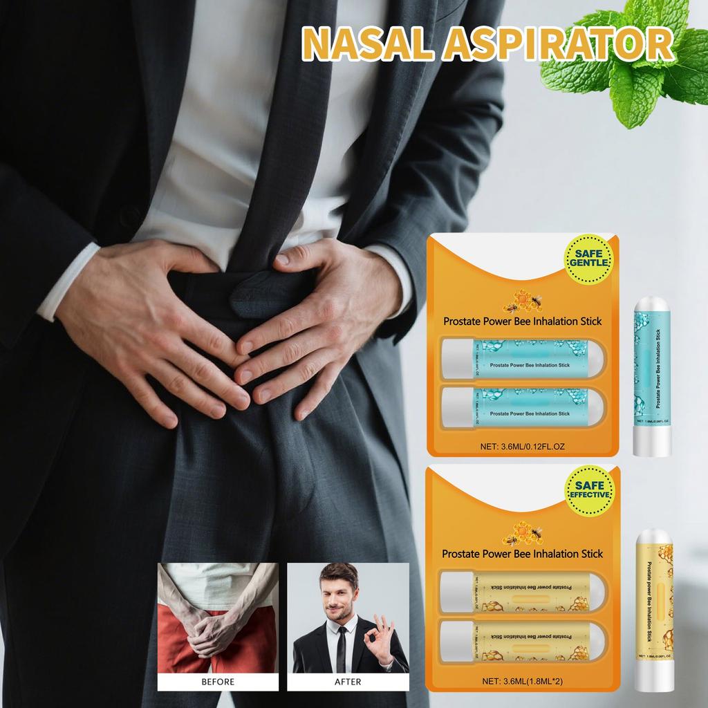 Долговечный назальный аспиратор для мужчин улучшает дискомфорт и способствует дыханию, 1,8 мл*2