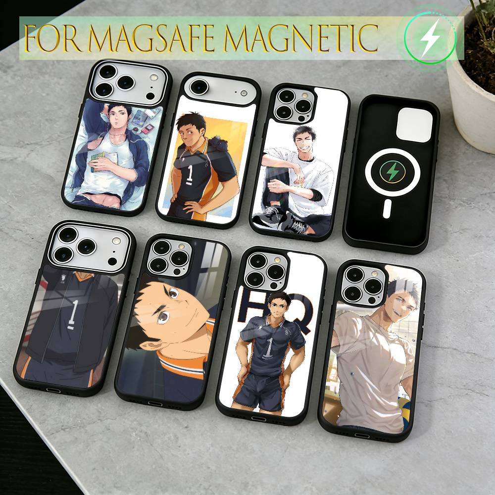 Daichi Sawamura Phone Case For iPhone17,16,15,14,13,12,11 Plus,Pro Magnetic with Magsafe Wireless Charging