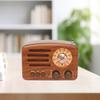 Ретро Bluetooth-колонка с радио, прочный домашний декор для путешествий на открытом воздухе