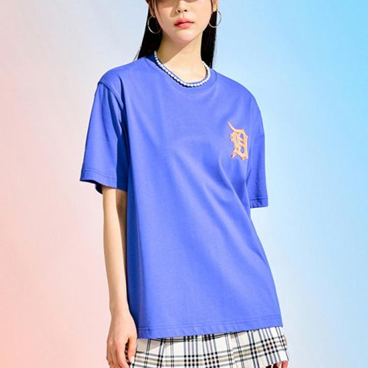 New MLB DET T Shirts Unisex Purple 3ATSL0233-46PPS