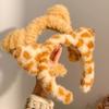 Модная моющая повязка на голову с мультяшным рисунком тигра, повязка на голову с кошачьими ушками, заколка с леопардовыми пятнами