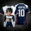 2026 Летняя Футболка-Джерси Футбольная Dragon Ball Z Веджета Детская Футбольная Специальная Джерси Комплект Взрослый Мужской/Женский Аниме Короткий Рукав Y2k