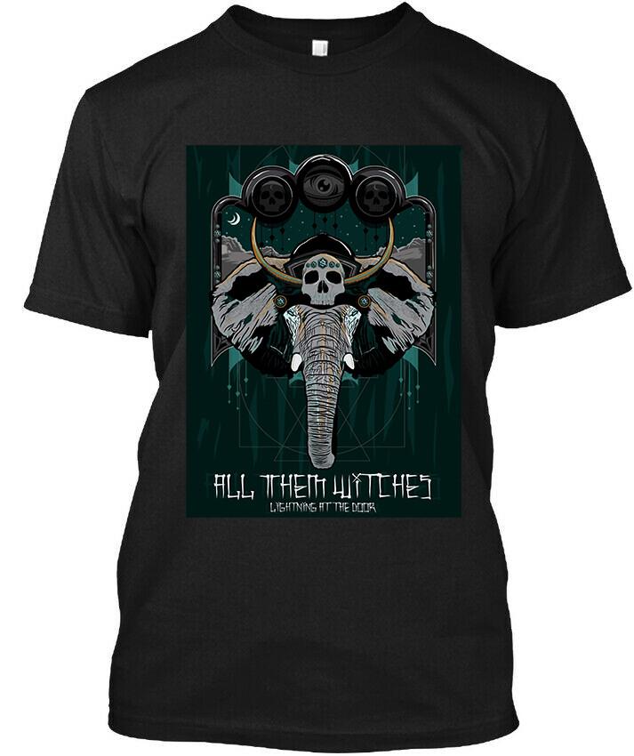 New! Popular All Them Witches Lightning at the Door American Music T-Shirt S-4XL