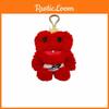 Big Fuggler Teeth Monster Plush Keychain Toy Cartoon Design Children Use Gift