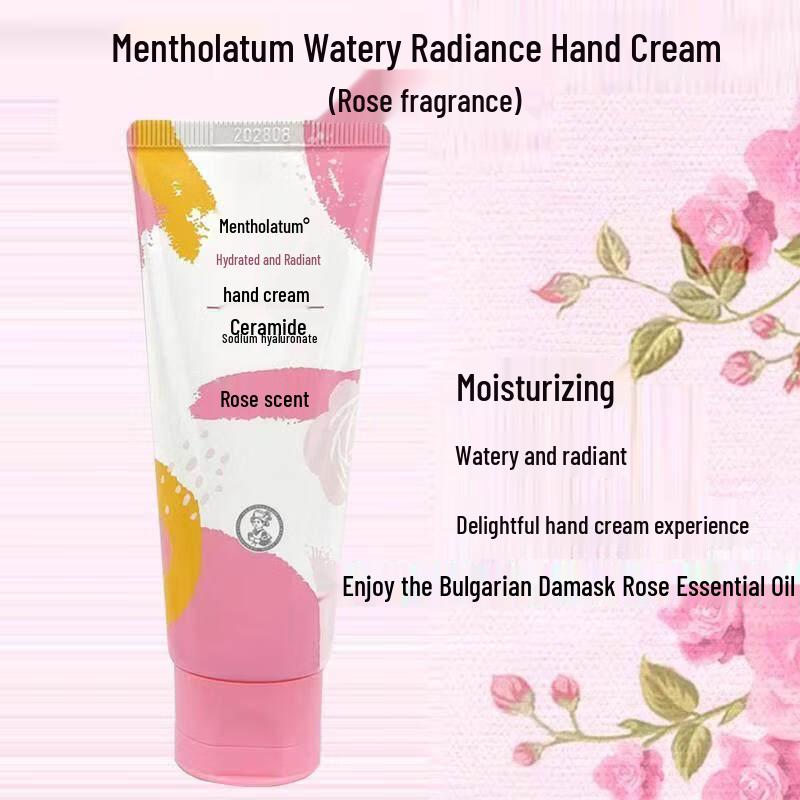 Mentholatum Water-Light Rose Hand Cream