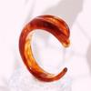 Smudging Irregular Wide Bracelet Shiny Retro  Hand Ring Cute Acrylic Open Bangle  Decoration