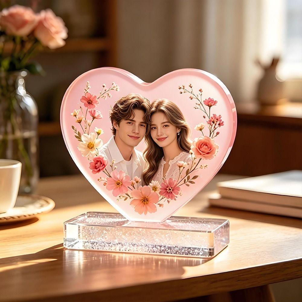 Heart Shape Resin Mold Creative Crafts Casting Molds Picture Frame Mold Wedding Home Decor