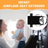 1/2 шт. Детский удлинитель сиденья самолета Полиэстер Кровать для малыша в самолете с боковым карманом Комфортный Дышащий Дорожный Гамак для ног