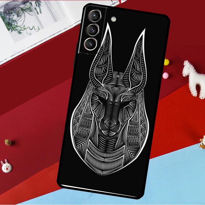 Египет Нефертити Анубис Анх Чехол Для Samsung Galaxy S26 S25 S24 S21 S22 S23 Ultra S10 Plus S20 FE S25 FE Чехол Для Телефона