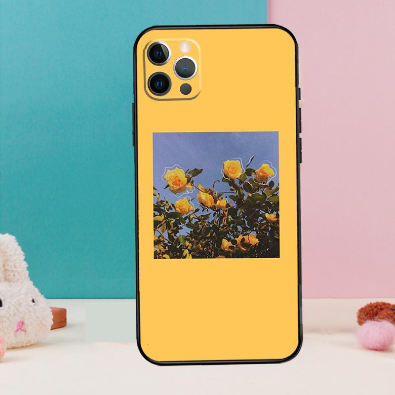 Эстетичный Цветочный Чехол Для Телефона Для iPhone 17 Air 16 15 13 12 11 14 Pro Max 12 13 mini 15 16 Plus 16e Чехол
