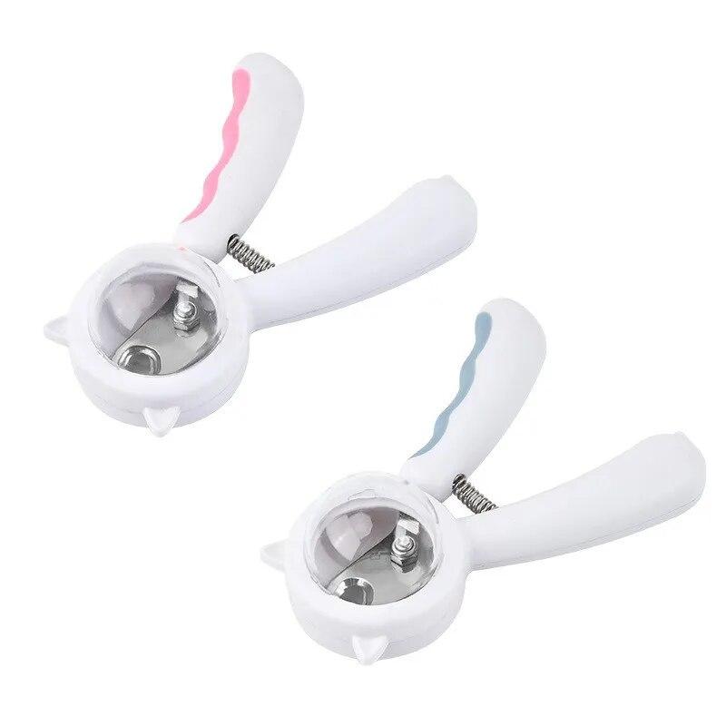 Профессиональная машинка для стрижки ногтей для домашних животных, резак с защитой от брызг, ножницы для стрижки, триммер для животных, когти, принадлежности для собак