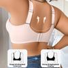Plus Size Seamless Wire-Free Soft Support Bra for Large Busts