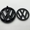 CJOZW1 2026 Горячие Эмблемы Для VW Jetta MK5 Golf Глянцево-Черные Замена 135мм Эмблема Передней Решетки Или 110мм Крышки Багажника Автомобиля B