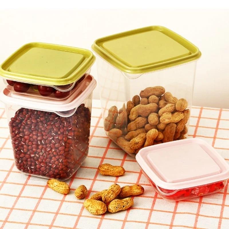 17 шт./шт. Ящик для хранения продуктов, кухонная отделка, герметичная коробка для хранения в холодильнике