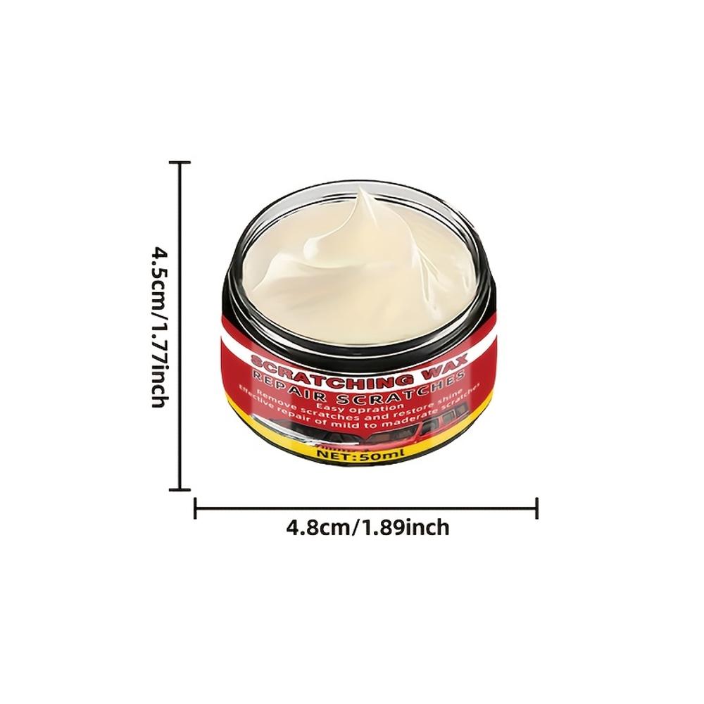 Нанополироль для удаления царапин с автомобиля, Подходит для различных цветов краски, Крем для восстановления и ремонта, Многоцелевая паста для удаления царапин