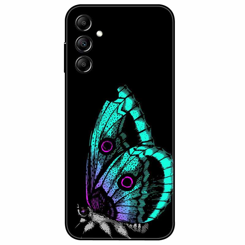 Силиконовый чехол для телефона Samsung Galaxy A54 5G A34 A14 A24 Чехол Защитный Мягкий ТПУ Кошка Para Funda для SAMSUNG A54 A 54 Модный
