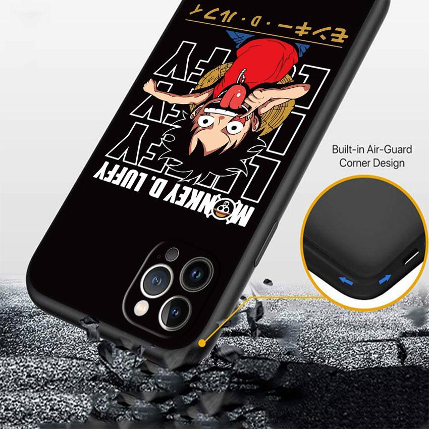 Luffy One Piece Soft Shell Phone Case for Xiaomi Poco C40 C50 C51 C55 C65 C71 C75 F3 F5 F6 F7 M2 M3 Pro Ultra